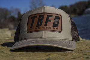 TBFD LEATHER PATCH HAT