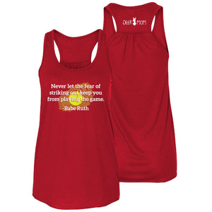 DeerMom Babe Ruth Tank