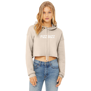 Fizz Bizz Women's Cropped Fleece Hoodie