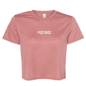 Fizz Bizz Women's Flowy Cropped Tee