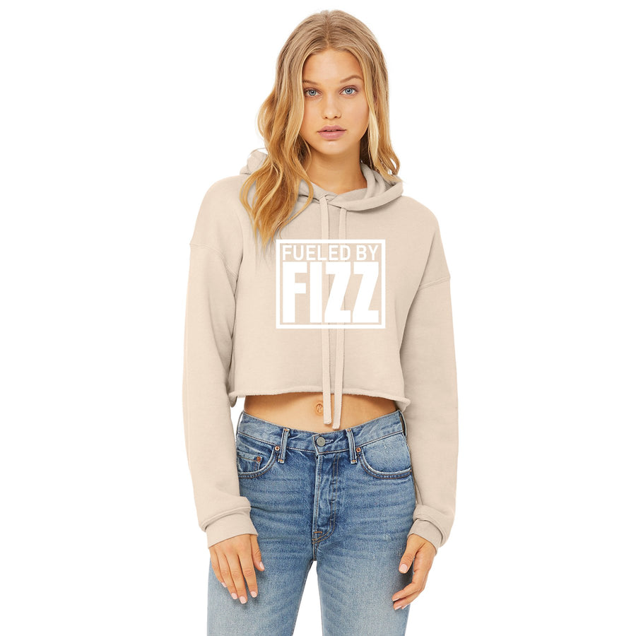 Fueled By Fizz Women's Cropped Fleece Hoodie