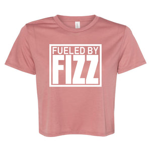 Fueled By Fizz Women's Flowy Cropped Tee