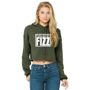 Fueled By Fizz Women's Cropped Fleece Hoodie