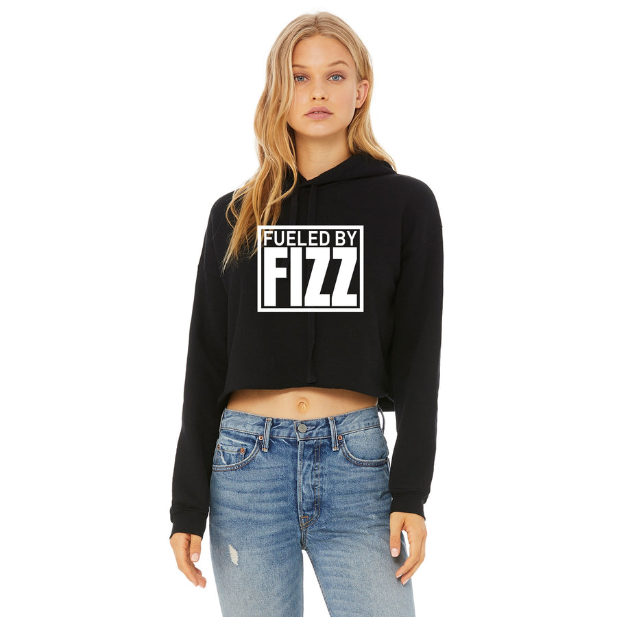 Fueled By Fizz Women's Cropped Fleece Hoodie