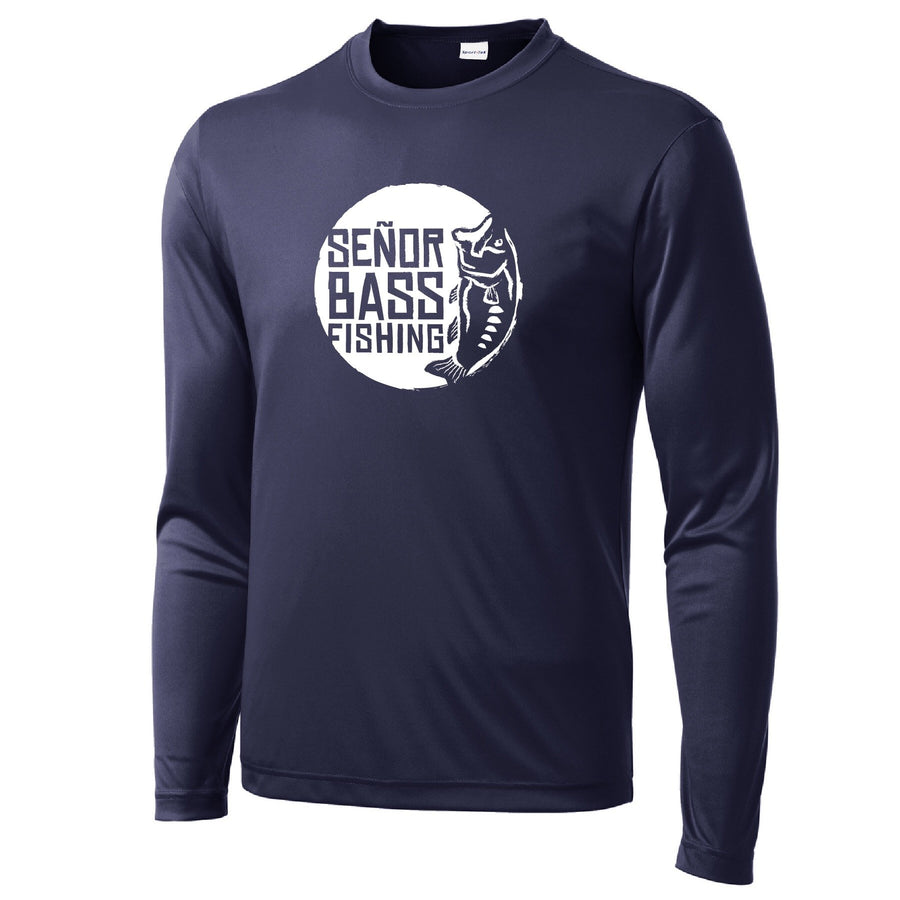 Señor Bass Fishing Circle Performance Long Sleeve