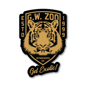 G.W. Zoo Sticker