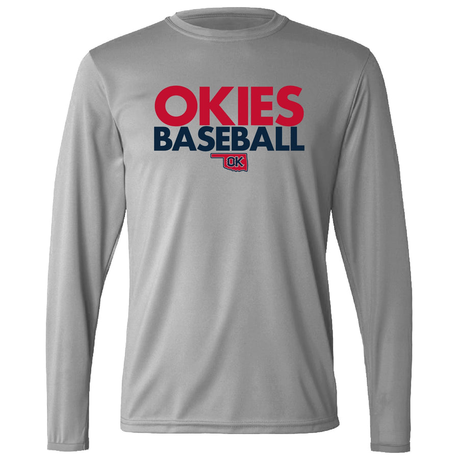 Okie Baseball State Performance Long Sleeve - 10U