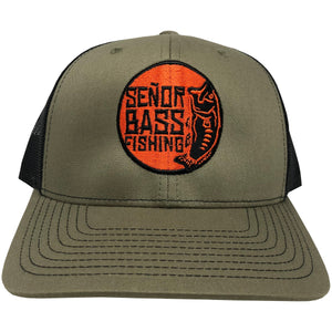 Señor Bass Fishing Hat - Loden/Black