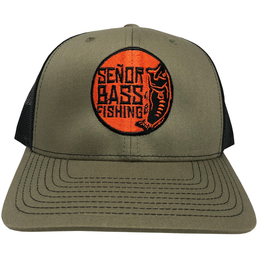 Señor Bass Fishing Hat - Loden/Black