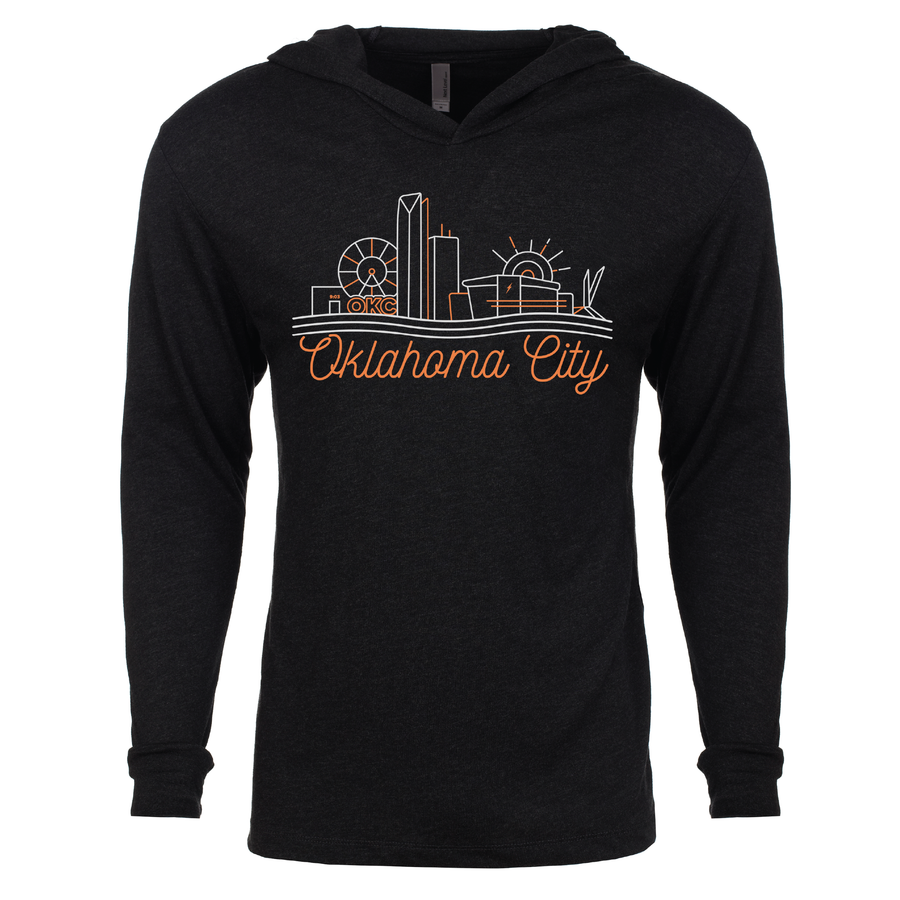 #Skyline Long Sleeve T-Shirt Hoodie