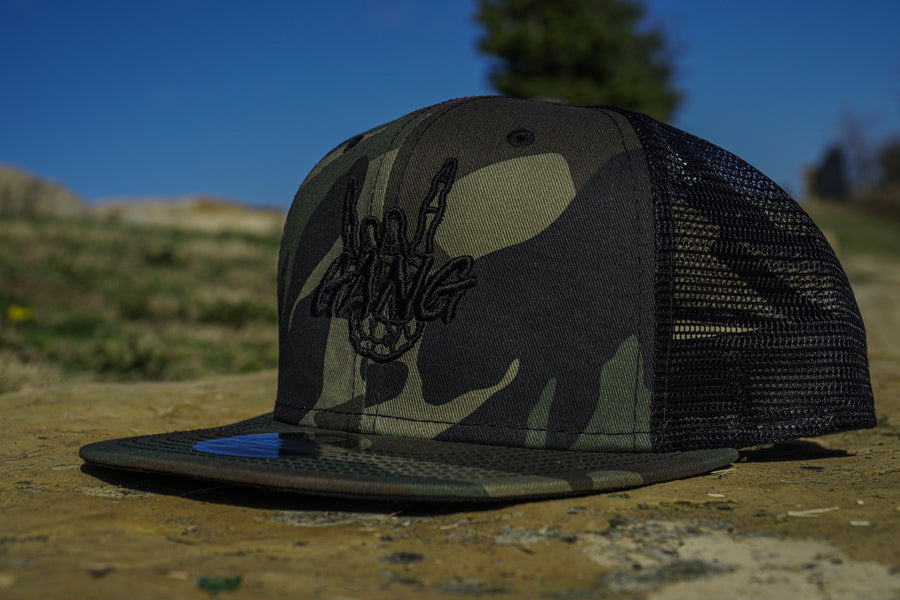 TBFD GANG New Era® CAMO FLAT BILL Snapback