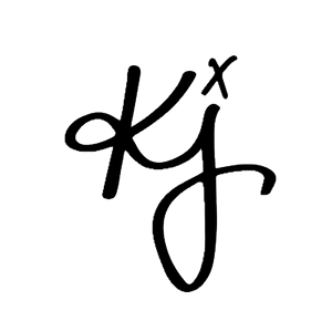 KJ Initials Decal