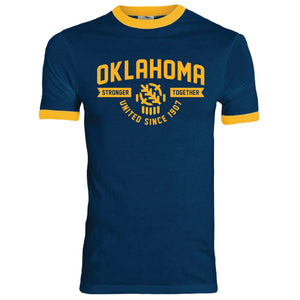 Oklahoma Strong Ringer T-Shirt